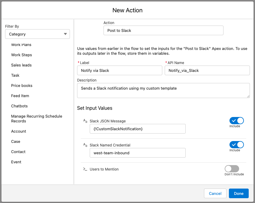 Can I customize Slack assignment notifications?