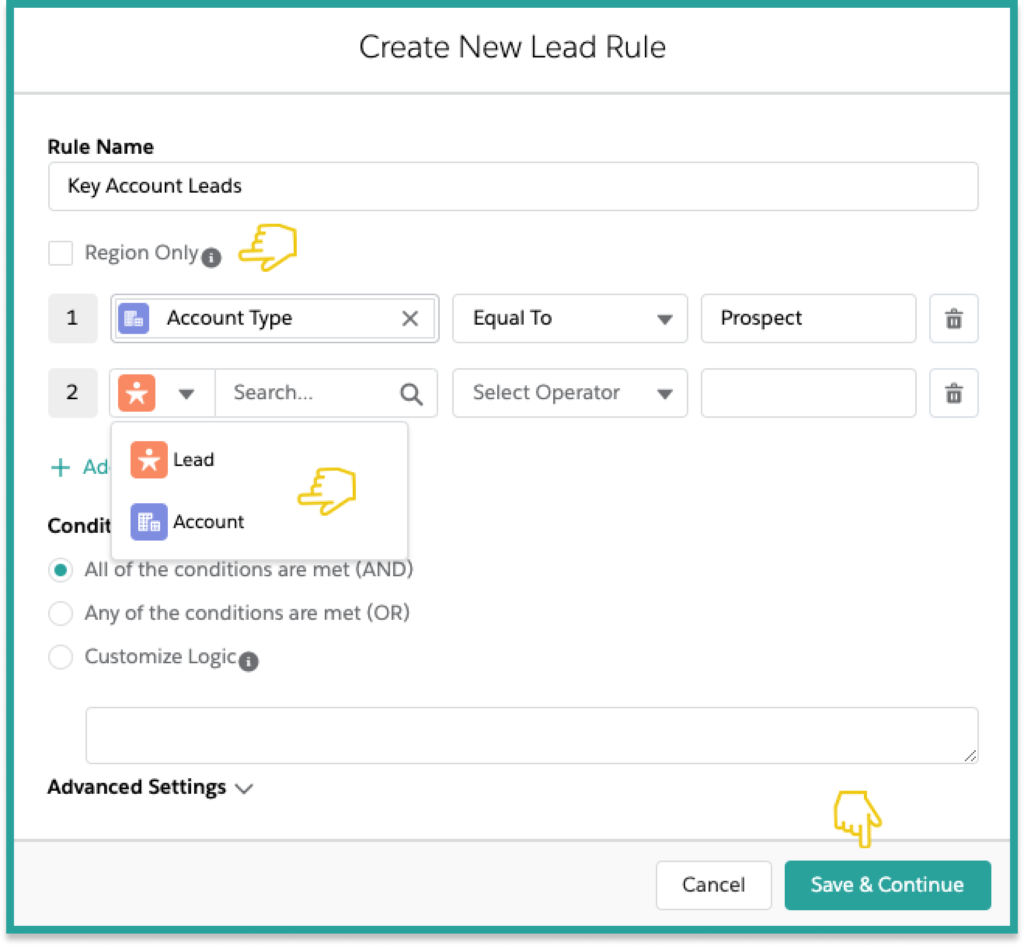 How do I set up Lead Rules?